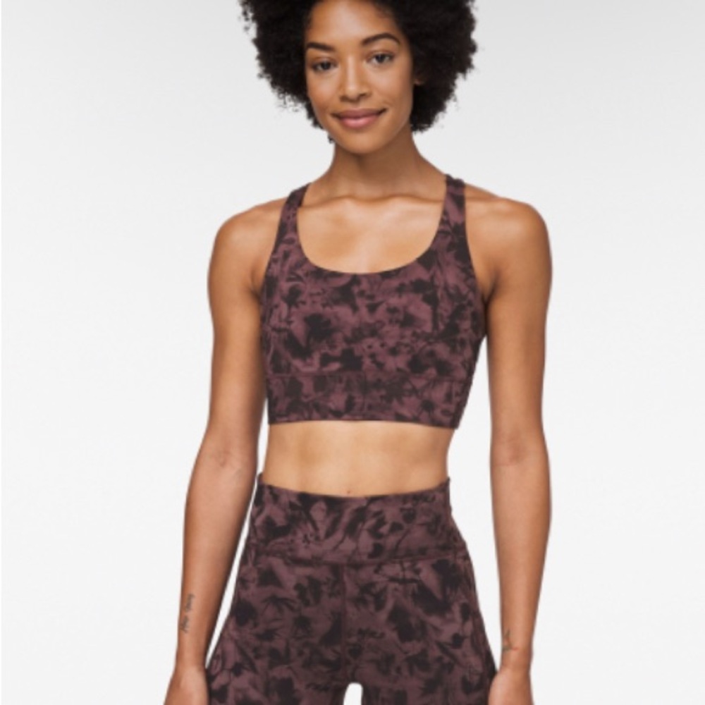 Lululemon Black Sports Bra Moisture-Wicking Racerback